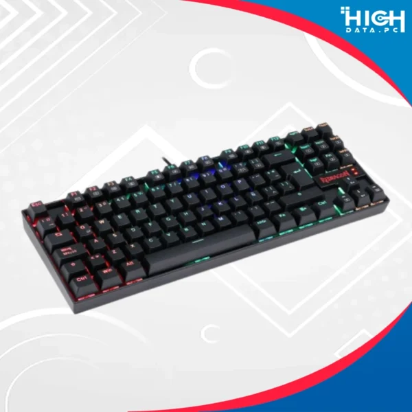 TECLADO RED DRAGON KUMARA K552W-RGB BLACK SWITCH ROJO MECANICO