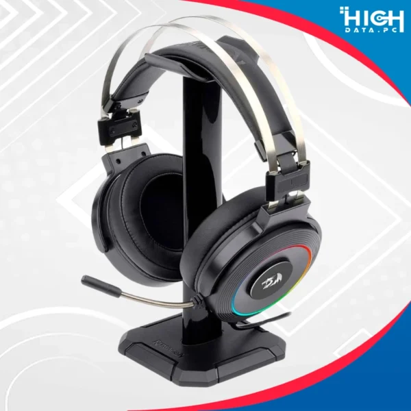 AUDIFONO REDRAGON LAMIA H320-RGB BLACK C/ MICROFONO VIRTUAL 7.1 USB CON STAND