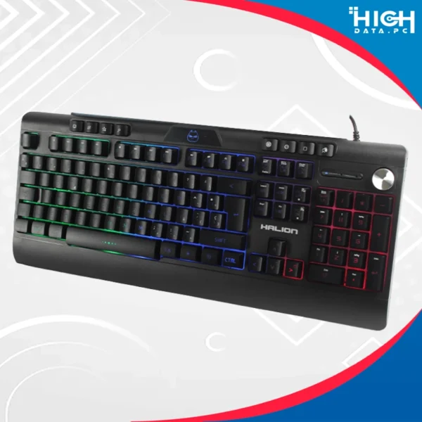 TECLADO GAMER HALION OPTIMUS HA-K807 RAINBOW