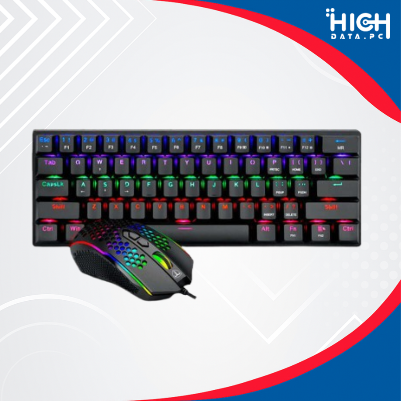 COMBO GAMER T-DAGGER 2 EN 1 MAIN FORCE T-TGK321 + MOUSE T-TGM310 - BLACK