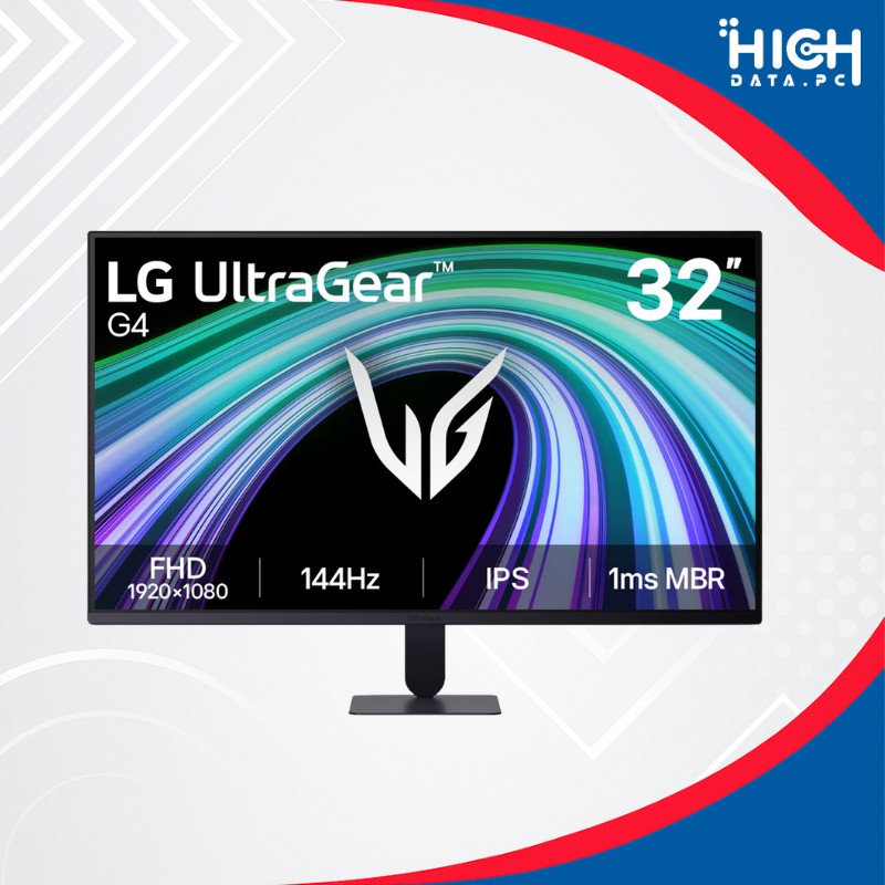 MONITOR LG ULTRAGEAR G4 32G403B-B, 32" IPS, FHD, 144HZ, 1MS, HDR10, FREESYNC