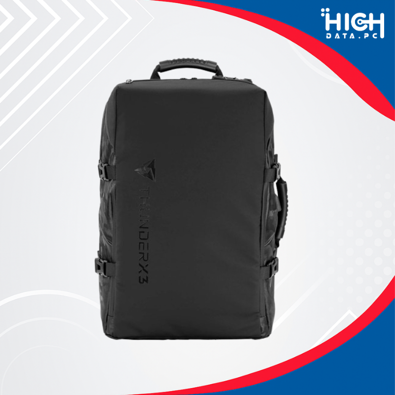 MOCHILA GAMER THUNDERX3 B17 BAG-BLACK-V1 PARA LAPTOP HASTA 17.3″, EXPANDIBLE 30–40 L, NEGRA