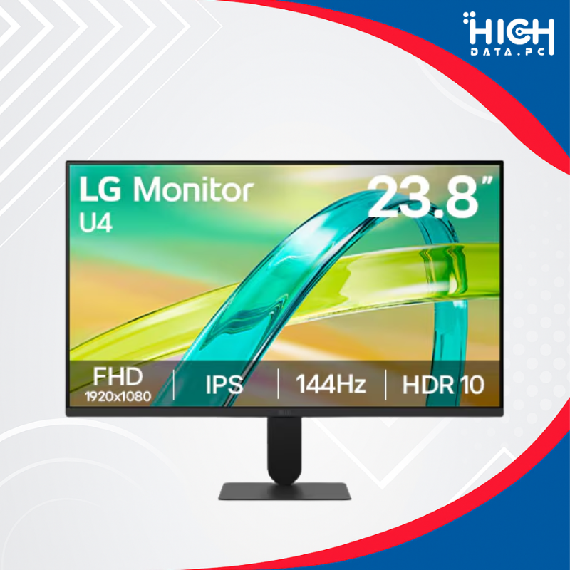 MONITOR LG 24U411B-B 24" IPS FULL HD, 144HZ, 1MS MBR, HDR10, AMD FREESYNC, HDMI Y VGA