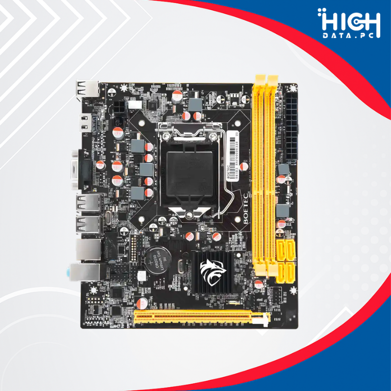 PLACA MADRE BOETEC H61 LGA 1155, DDR3 HASTA 16GB, HDMI Y VGA, MICRO-ATX